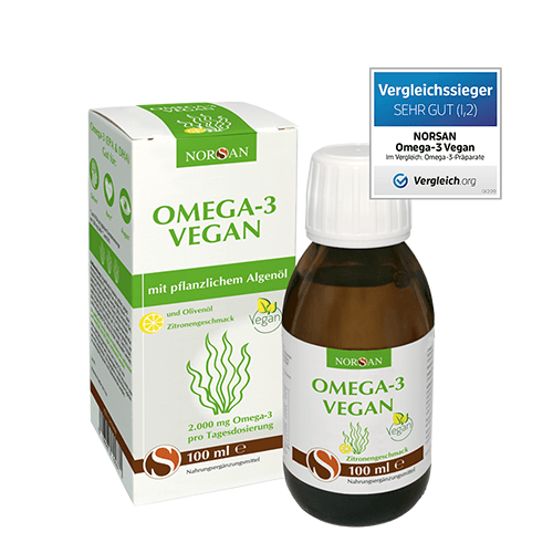 NORSAN - Omega-3 Vegan - Algenöl