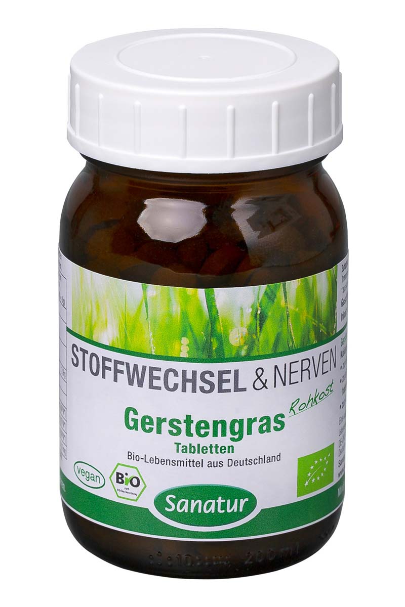 Gerstengras Tabletten 250 Stk. Bio