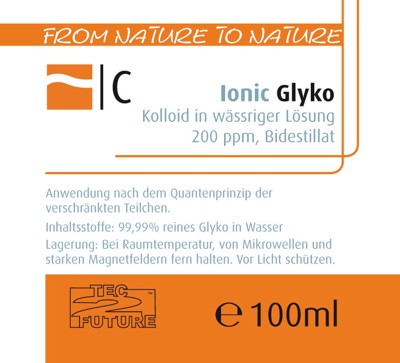 Ionic kolloidaler Kohlenstoff (Glyco) 200 ml