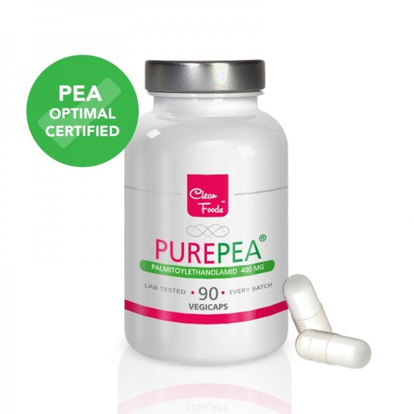 PurePEA® 400 mg - reines Palmitoylethanolamid 90 Kaps.