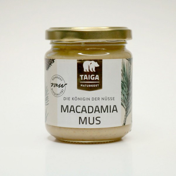 Macadamia-Mus Bio, roh