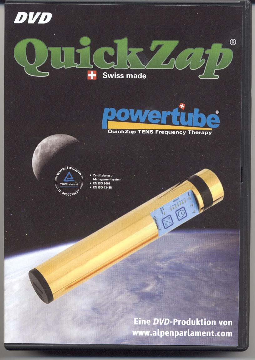 DVD "Power QuickZap" Tube