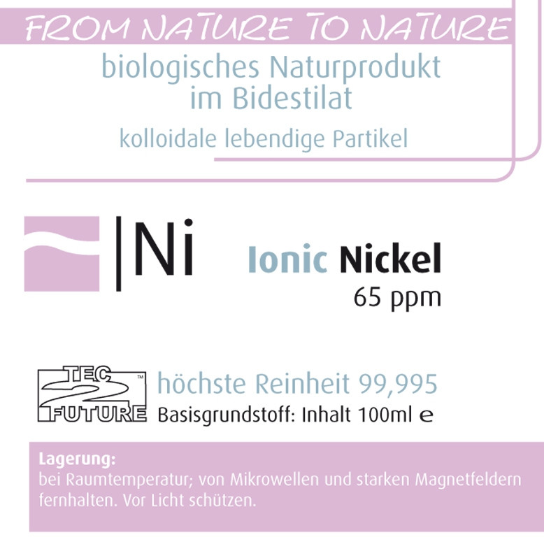 Ionic kolloidales Nickel 100 ml