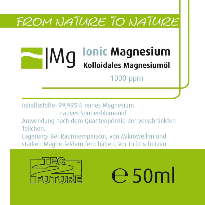 Ionic kolloidales Magnesium Öl 50 ml