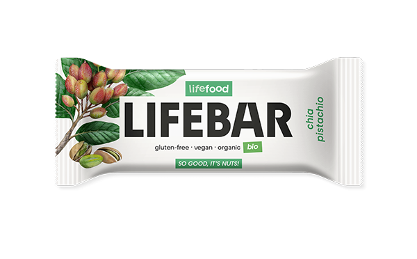 Lifebar Superfoods - Chia + Pistachio Bio 40 g