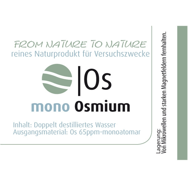 Monoatomares Osmium 100 ml