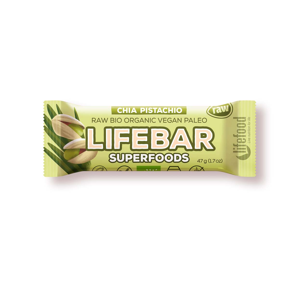Lifebar Superfoods - Chia + Pistachio Bio von Lifefood