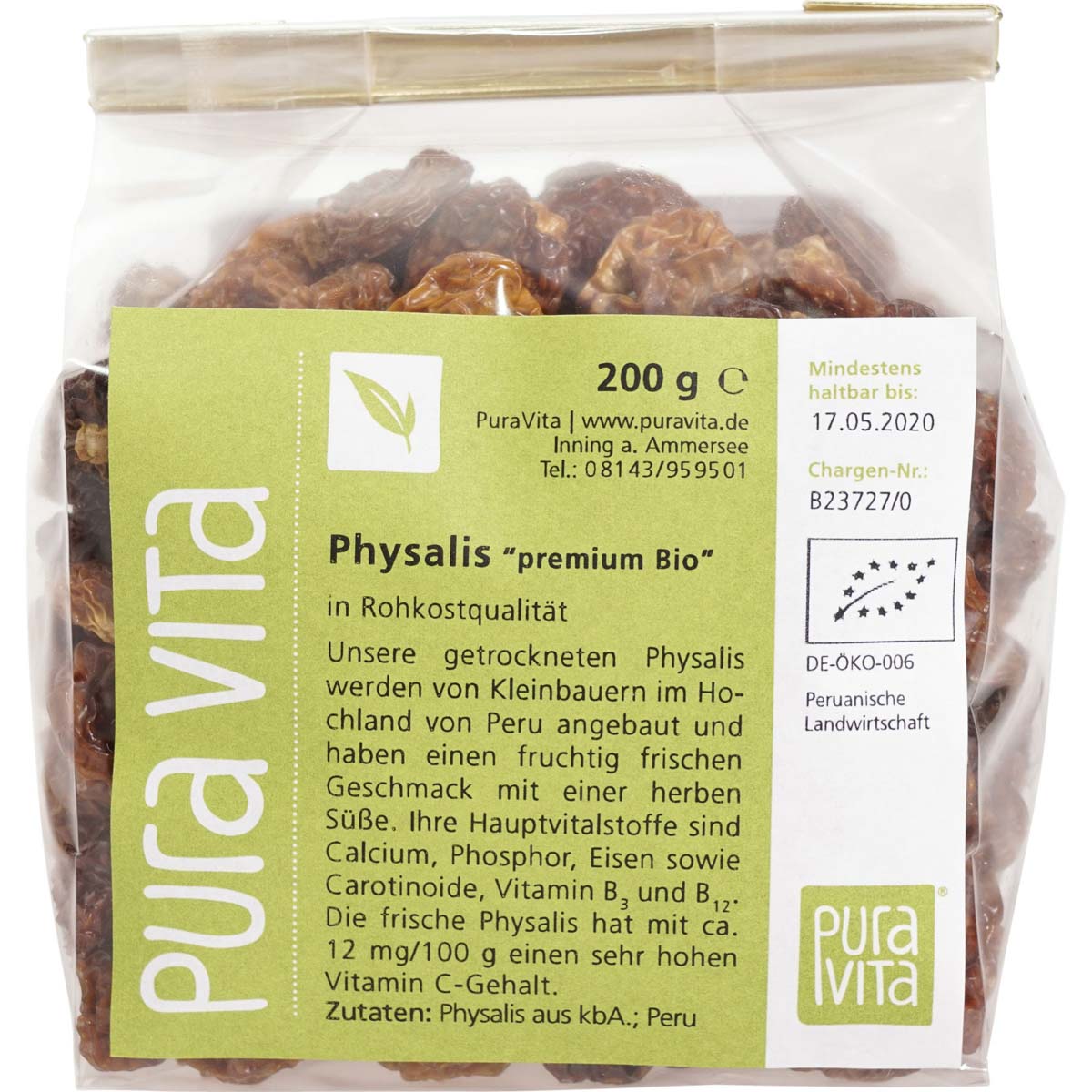 Physalis "premium bio" 200 g