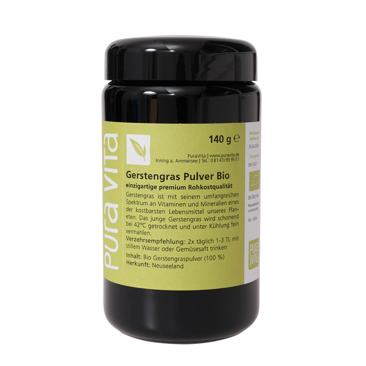 Gerstengras-Pulver Bio 120 g