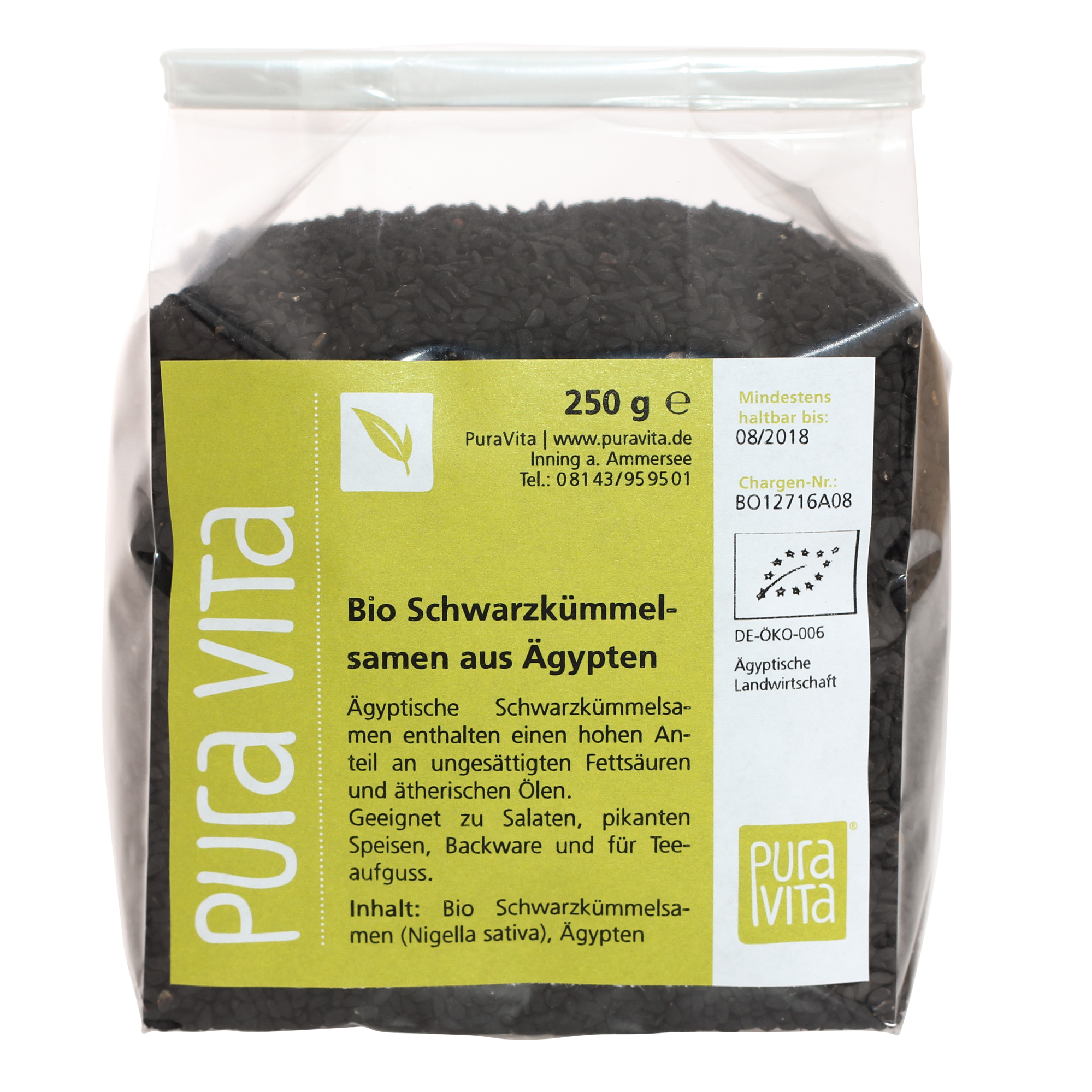 Schwarzkümmel-Samen Bio 250 g