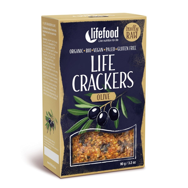 Life Crackers Olive Bio von Lifefood