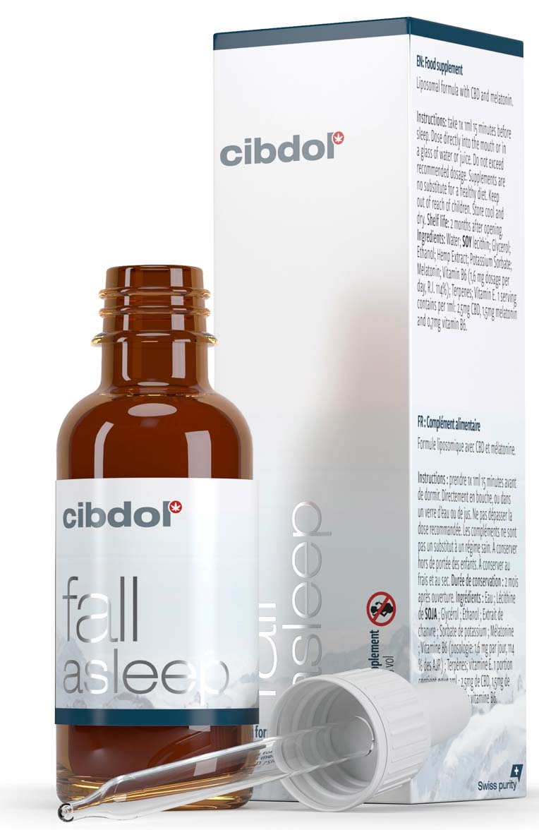Fall Asleep liquid - Meladol formula 30 ml