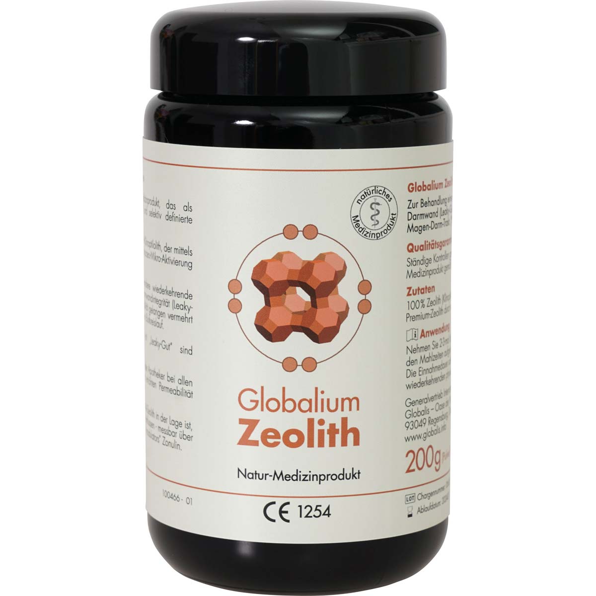 Globalium Zeolithpulver Medizinprodukt