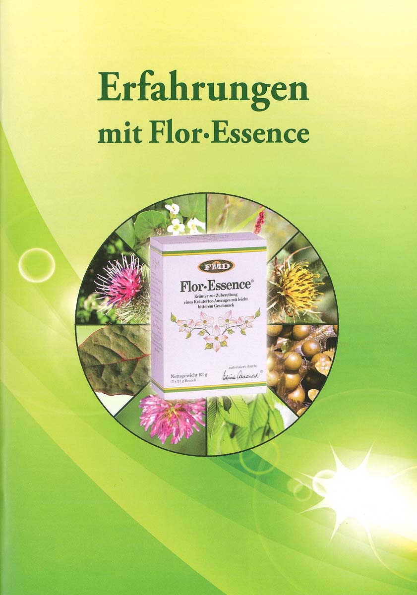 Broschüre: "Erfahrungen mit Flor Essence"