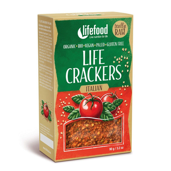 Life Crackers Italienisch Bio von Lifefood